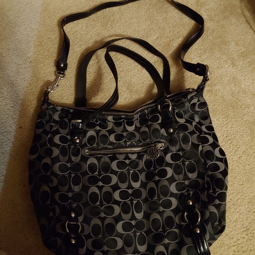 Black Coach Purse